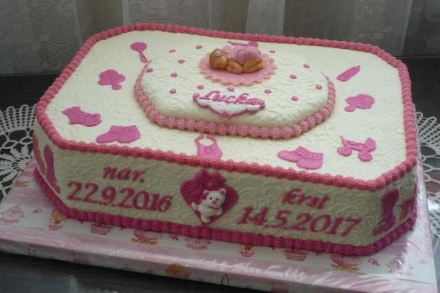 krst -- Lucka --, torta, Torty na krstiny krst -- Lucka --, torta, Torty na krstiny, Primilka, 1