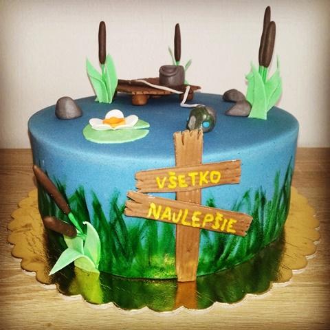 Pre rybára, torta, Narodeninové torty, lenka_k, 1