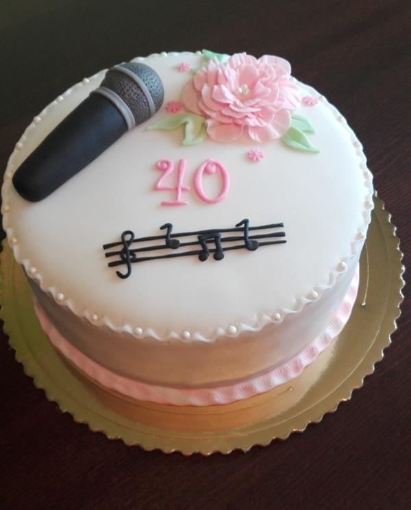 Pre speváčku, torta, Narodeninové torty, Mária G, 1