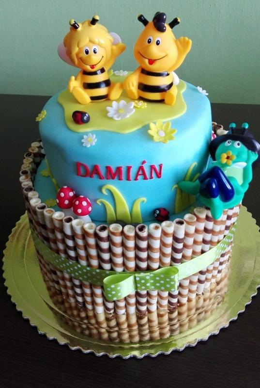 Včielka Maja, torta, Rozprávkové torty, Mária G, 1