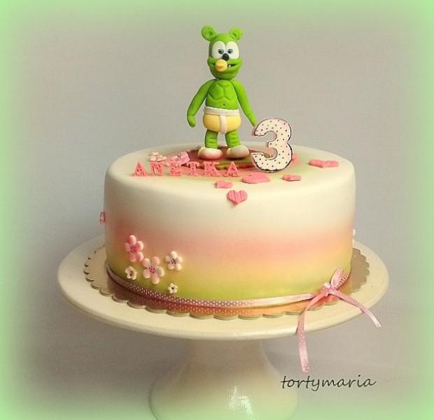 gumimacko, torta, Rozprávkové torty, maria285, 1