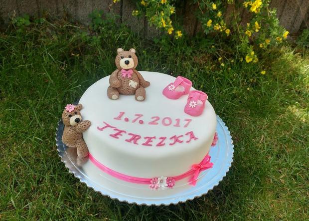 Krstinová, torta, Torty na krstiny, KikusB, 1
