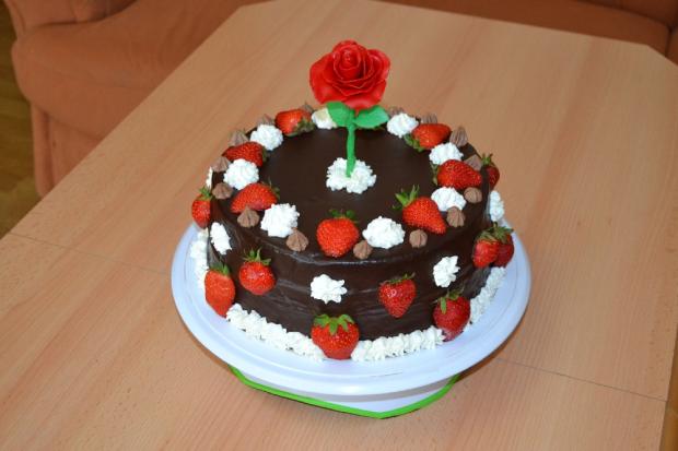 Čoko-čoko-čokoládová torta, torta, Čokoládové torty, N a D, 1