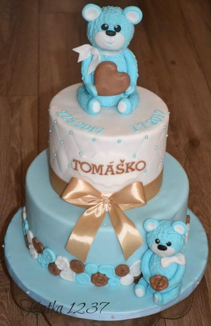 krstinová, torta, Torty na krstiny, katka1237, 1