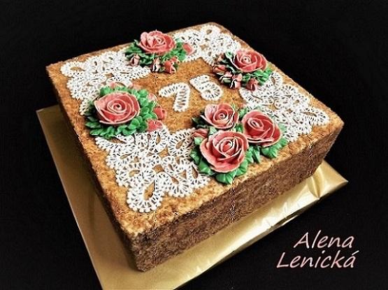 Narodeninová, torta, Narodeninové torty, Alena Lenicka, 1