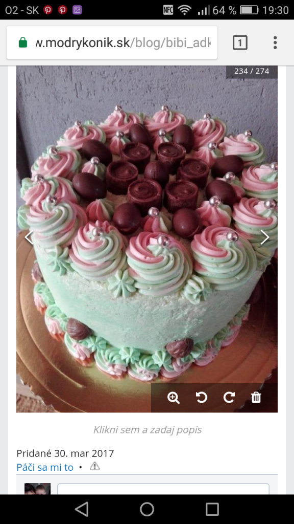 Ovocna, torta, Narodeninové torty, Adriana Gajdošová, 1