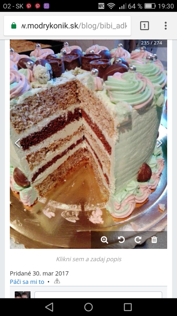 Ovocna, torta, Narodeninové torty, Adriana Gajdošová, 2