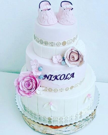 Na krst , torta, Torty na krstiny, Gines, 1