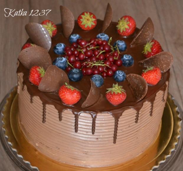 čoko-ovocná, torta, Čokoládové torty, katka1237, 1