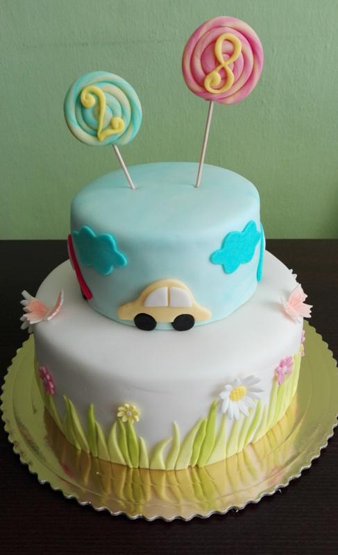 Pre 2 oslávencov, torta, Ostané torty pre deti, Mária G, 1