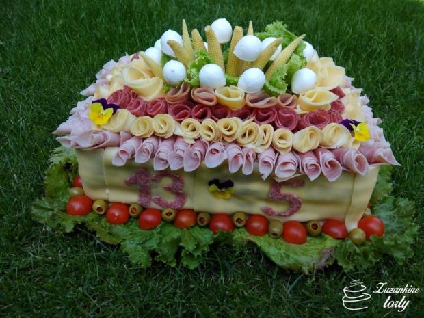 Slaná deťom, torta, Slané torty, tortovo, 1
