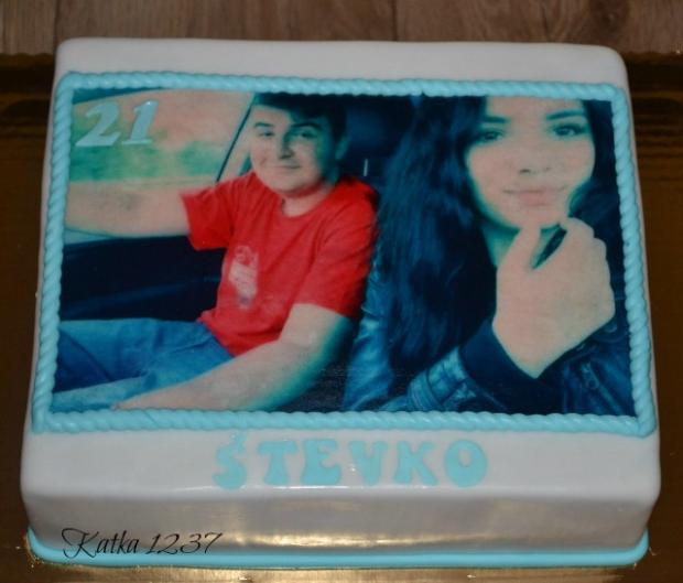 s jedlou fotkou, torta, Narodeninové torty, katka1237, 1