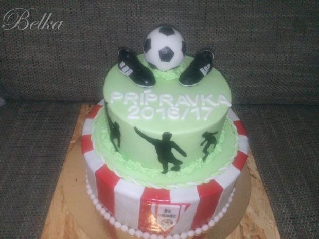torta pre futbalistov, torta, Športové torty, belka, 2