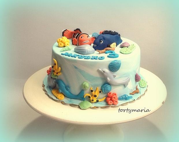 rybková pre Jakubka, torta, Ostané torty pre deti rybková pre Jakubka, torta, Ostané torty pre deti, maria285, 1
