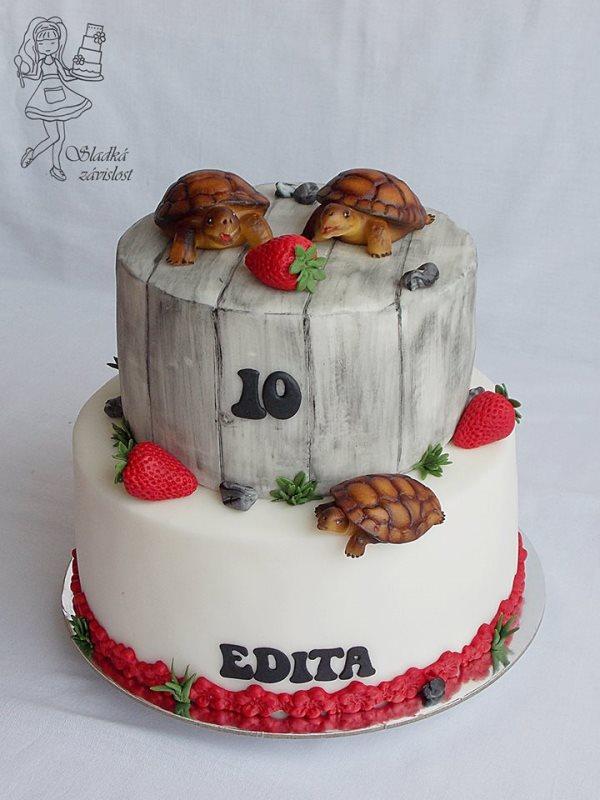 Želvičky, torta, Torty so zvieratkami, Sladká závislost, 2