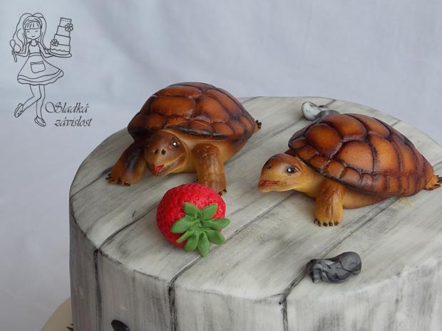 Želvičky, torta, Torty so zvieratkami, Sladká závislost, 1