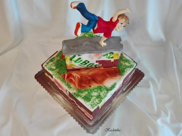 Parkúr, torta, Športové torty, Kadanka, 2