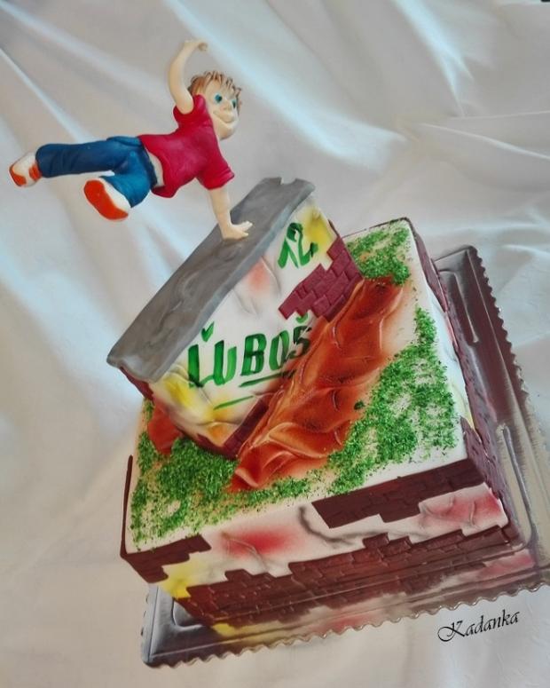 Parkúr, torta, Športové torty, Kadanka, 3