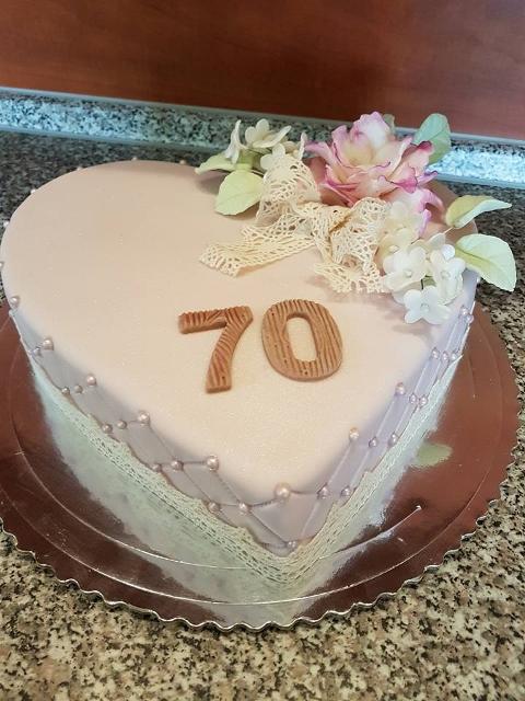srdce k narodeninam, torta, Narodeninové torty, Anna Rikonova, 1