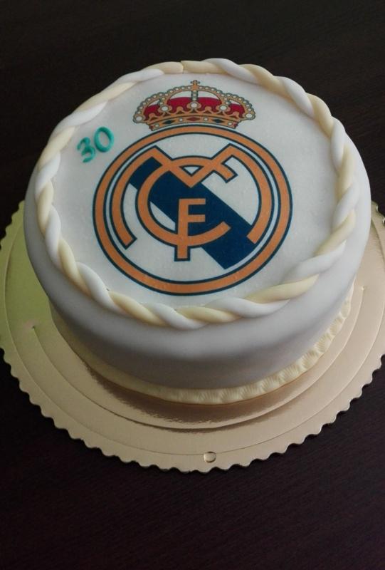 Real Madrid, torta, Športové torty, Mária G, 1
