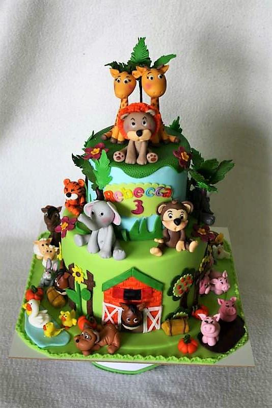 Zvieratká, torta, Torty so zvieratkami Zvieratká, torta, Torty so zvieratkami, stanula, 1
