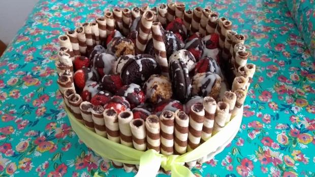 Ovocná oreo pre radosť , torta, Netradičné torty, Wero, 1