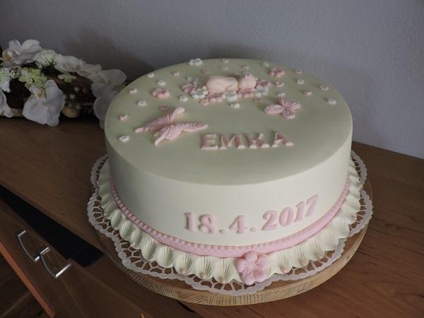 Emke, torta, Torty na krstiny, Stanulienka, 1