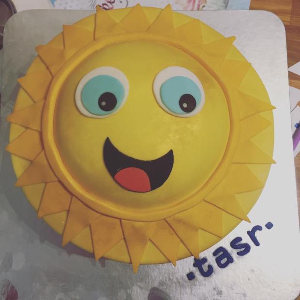 Slniečko, torta, Rozprávkové torty, Abika Točalka, 1