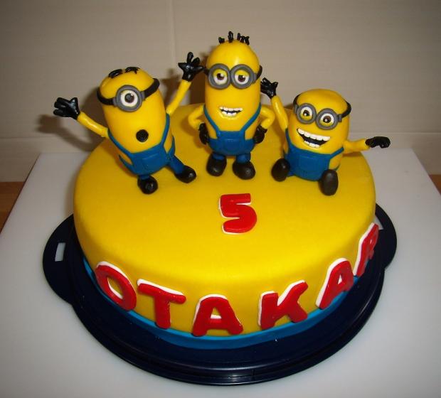 Mimoni pre Otakarka, torta, Rozprávkové torty Mimoni pre Otakarka, torta, Rozprávkové torty, mariaJ, 1
