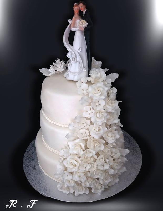 v bielom, torta, Narodeninové torty v bielom, torta, Narodeninové torty, Ruzena Farkasova, 27