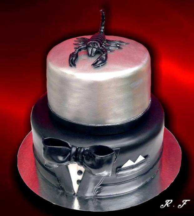 v bielom, torta, Narodeninové torty v bielom, torta, Narodeninové torty, Ruzena Farkasova, 16