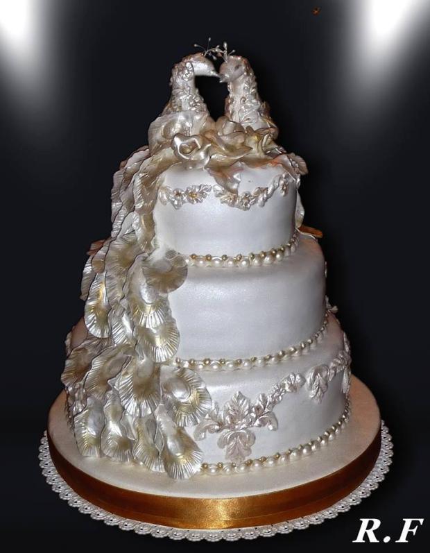 pavia svadobna, torta, Svadobné torty, Ruzena Farkasova, 1