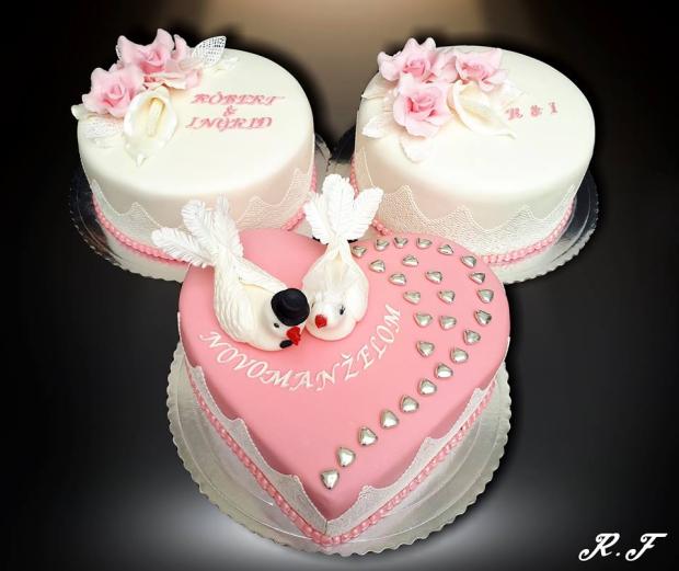 v bielom, torta, Narodeninové torty v bielom, torta, Narodeninové torty, Ruzena Farkasova, 6