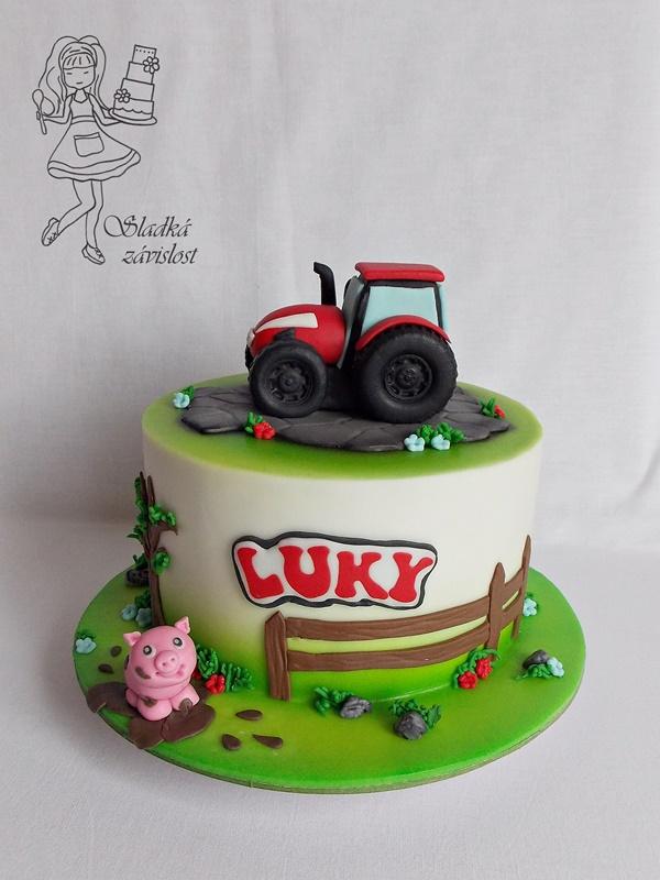 Traktor, torta, Torty autíčka, vláčiky, Sladká závislost, 2