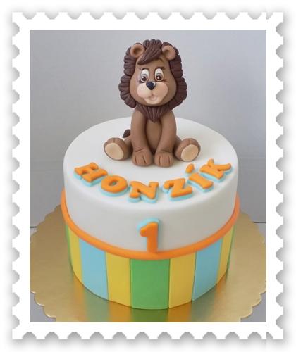 Lvíček, torta, Torty so zvieratkami, Lucik Skodik, 1