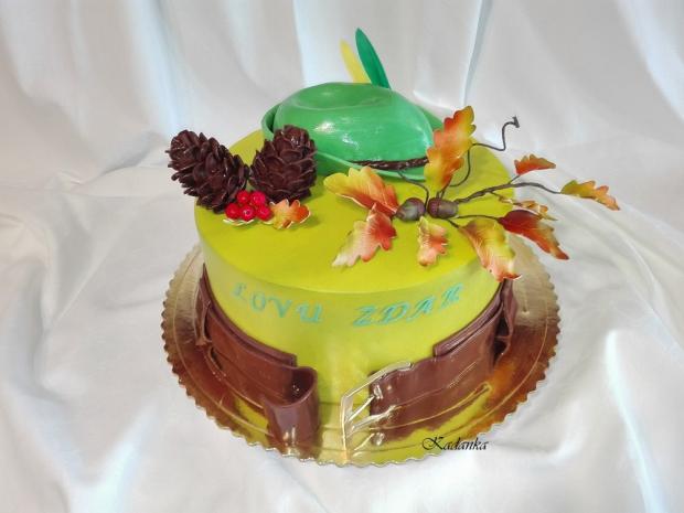 Poľovnícka..., torta, Narodeninové torty, Kadanka, 1
