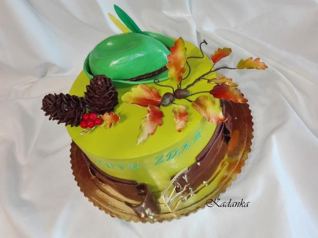 Poľovnícka..., torta, Narodeninové torty, Kadanka, 2
