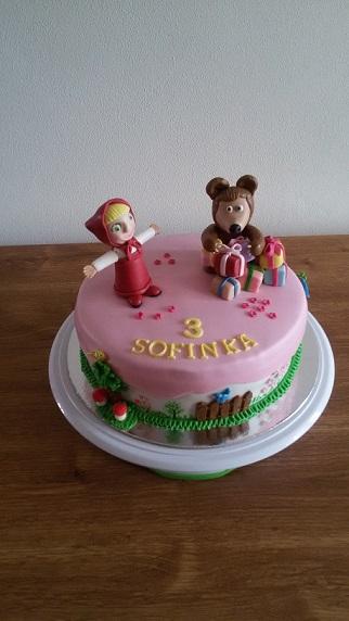 pre Sofinku s Mášou, torta, Rozprávkové torty pre Sofinku s Mášou, torta, Rozprávkové torty, jarka22, 1