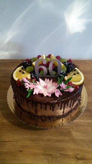 Narodeninová , torta, Čokoládové torty Narodeninová , torta, Čokoládové torty, jarka22, 1