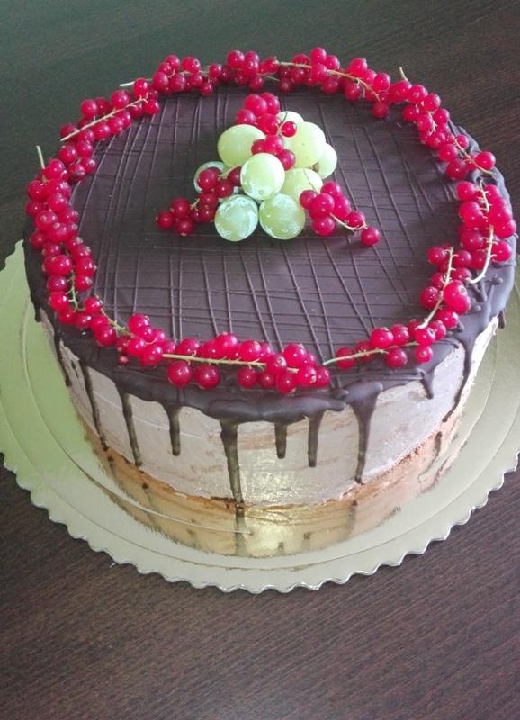 Ovocná, torta, Čokoládové torty, Mária G, 1