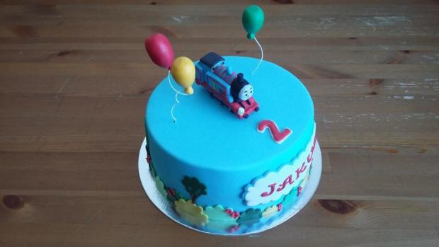 Vláčik Thomas, torta, Rozprávkové torty, juraj.ba, 1