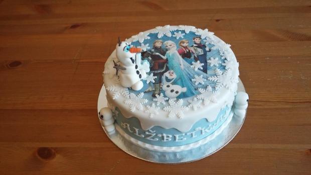 Frozen, torta, Torty pre dievčatá, juraj.ba, 1