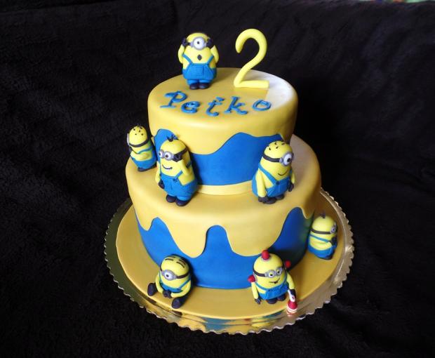 Mimoni, torta, Rozprávkové torty, Mirka02, 1