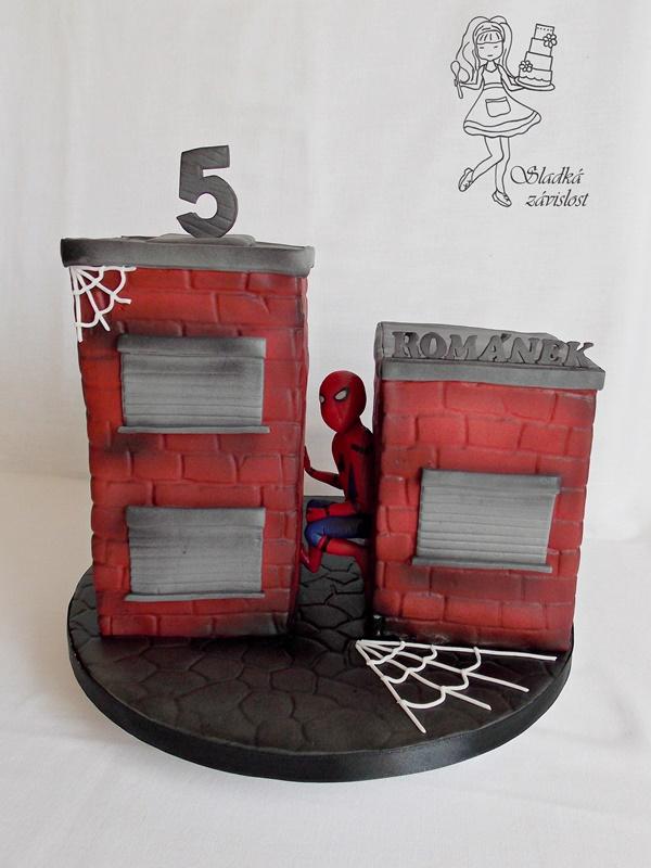 Spiderman, torta, Rozprávkové torty, Sladká závislost, 1