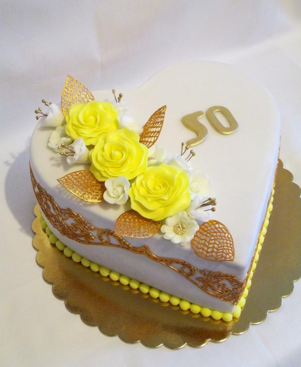 Na oslavu životného jubilea :), torta, Narodeninové torty, AničkaL, 2