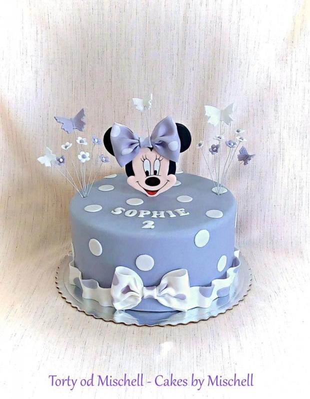 Minnie mouse ... , torta, Torty pre dievčatá, Mischell, 1