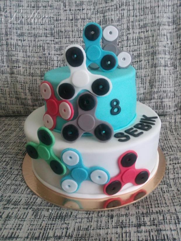 spinner torta, torta, Ostané torty pre deti, belka, 1
