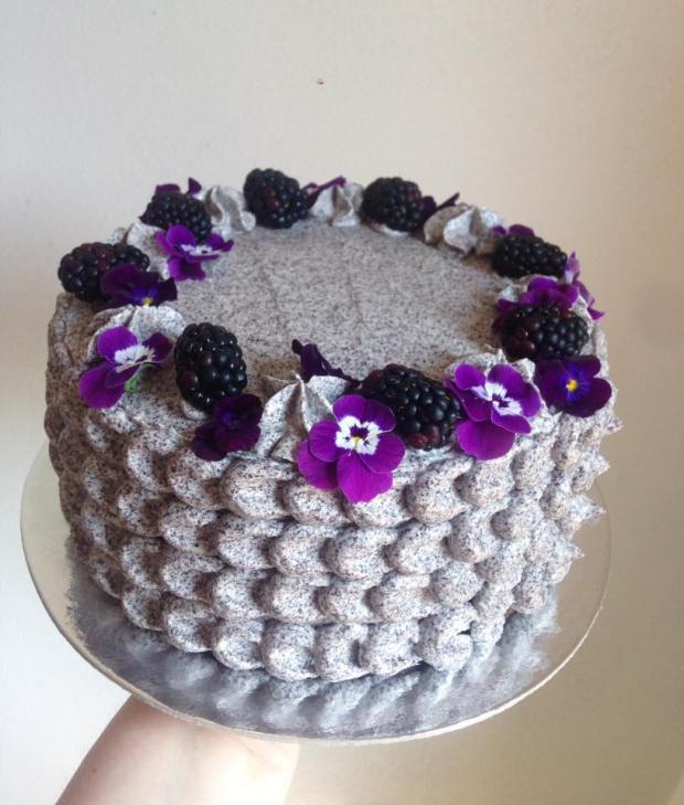 Malá maková torta, torta, Narodeninové torty, Cakes by Alexandra, 1