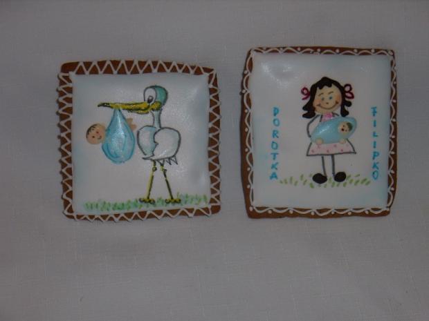 medovníky ku krstu, torta, Zákusky medovníky ku krstu, torta, Zákusky, mariaJ, 2