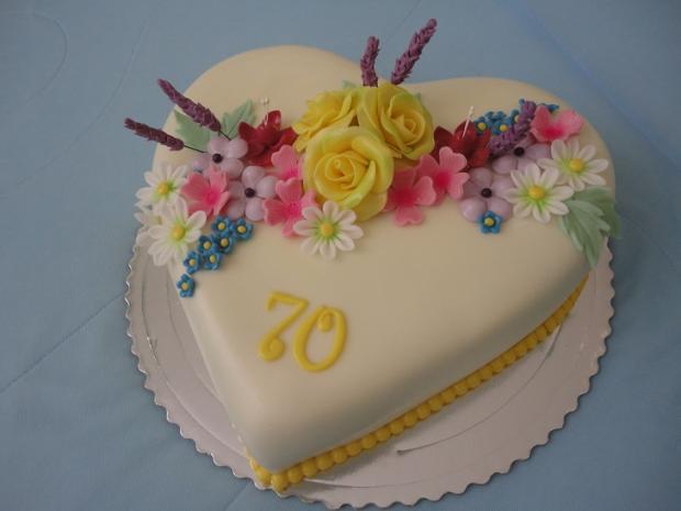 na 70 - ku, torta, Narodeninové torty, Janka208, 1